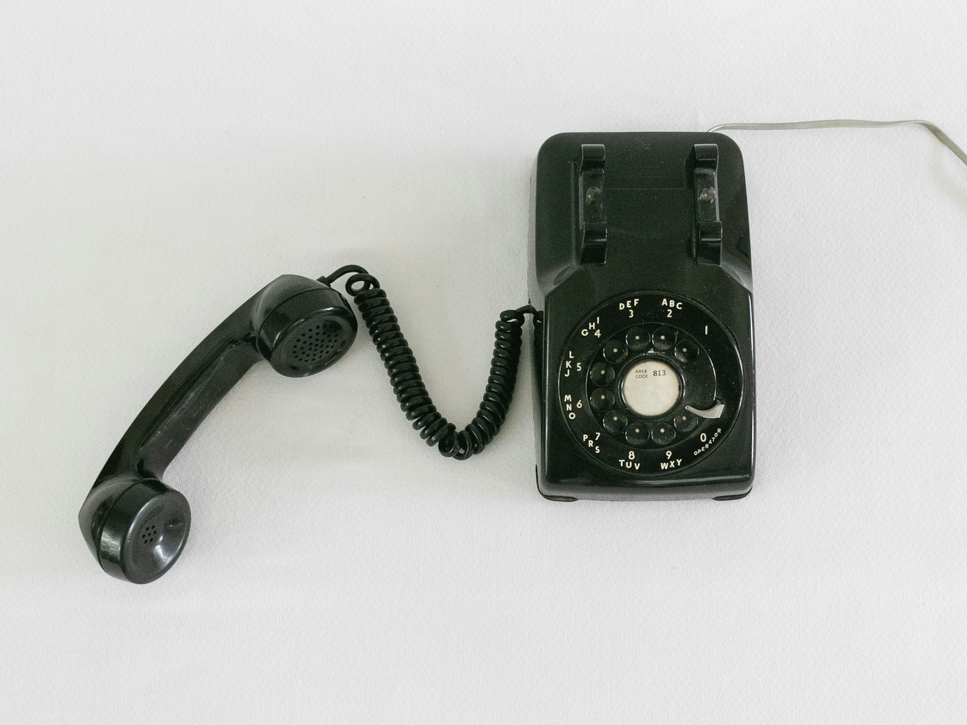Professional technician on phone